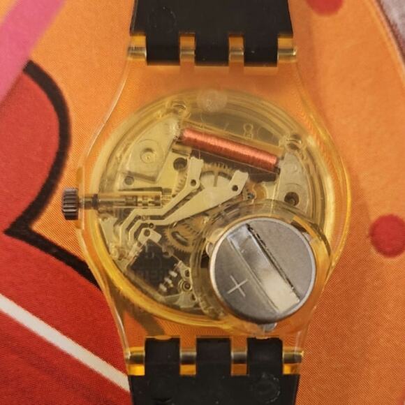 Swatch watch WORLD ORDER LK136 1992 Standard Ladies New Old Stock with battery - Picture 4 of 7